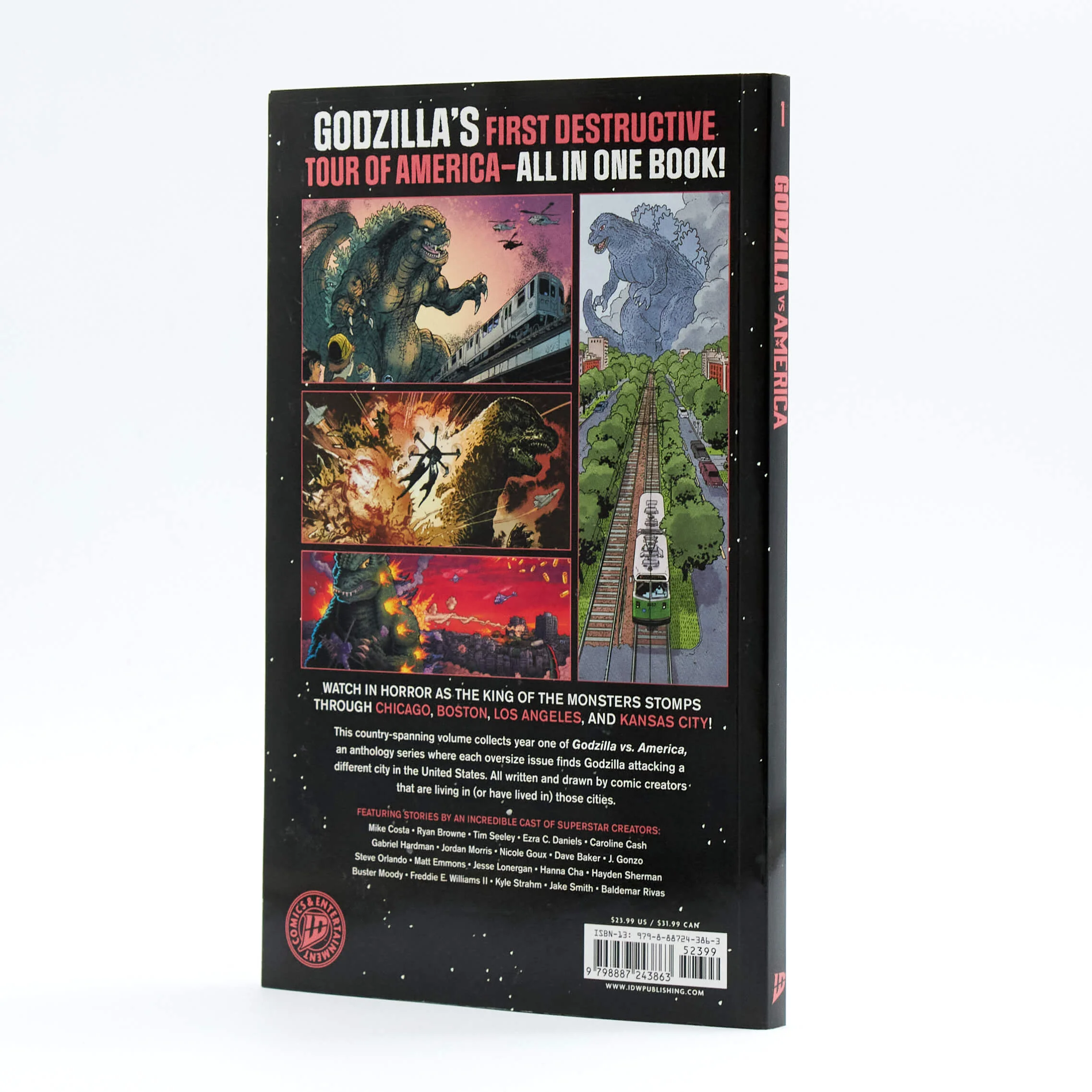 Godzilla Vs. America: Boston, Chicago, Kansas City, Los Angeles - Image 3