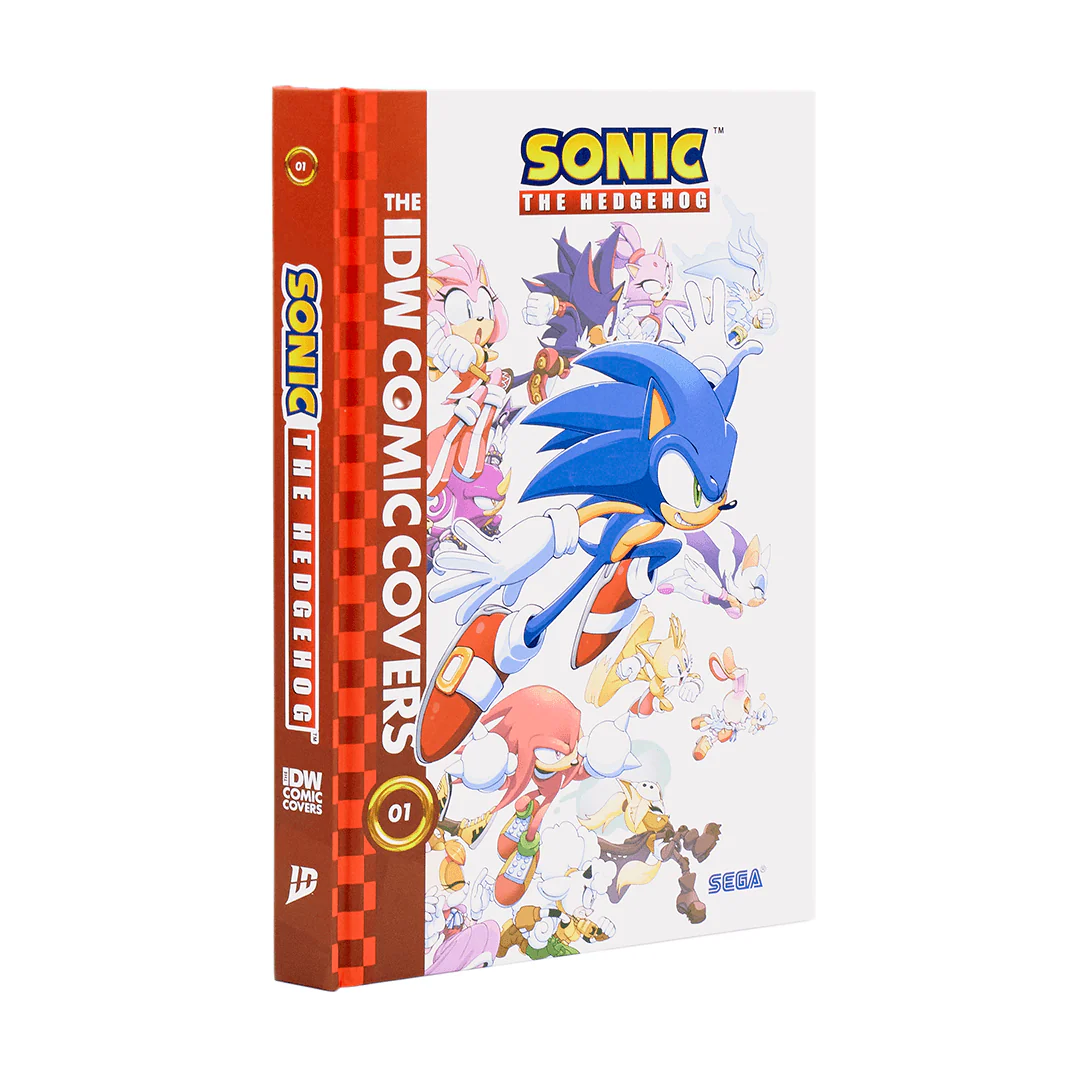 Sonic the Hedgehog: The IDW Comic Covers, Vol. 1
