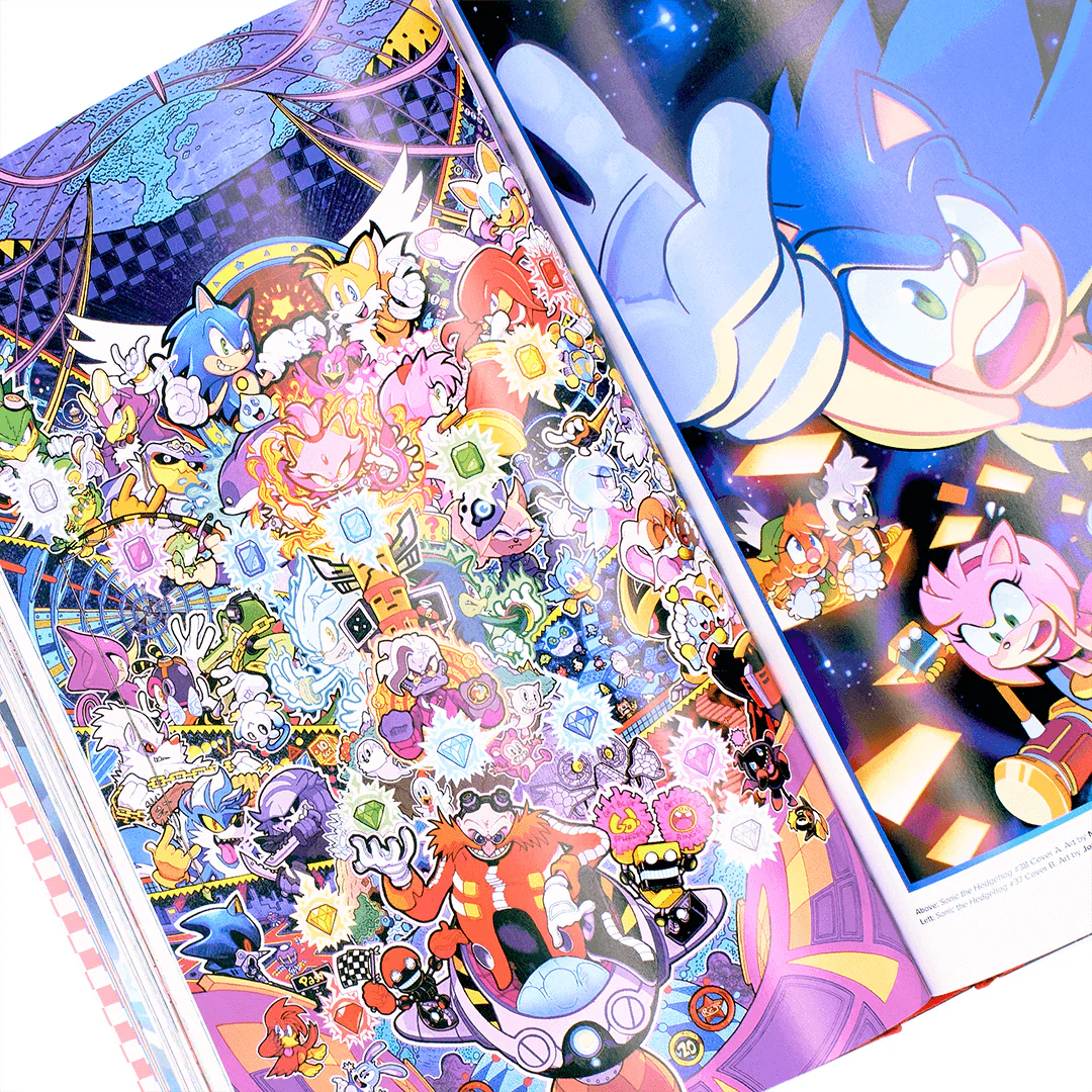 Sonic the Hedgehog: The IDW Comic Covers, Vol. 1 - Image 2