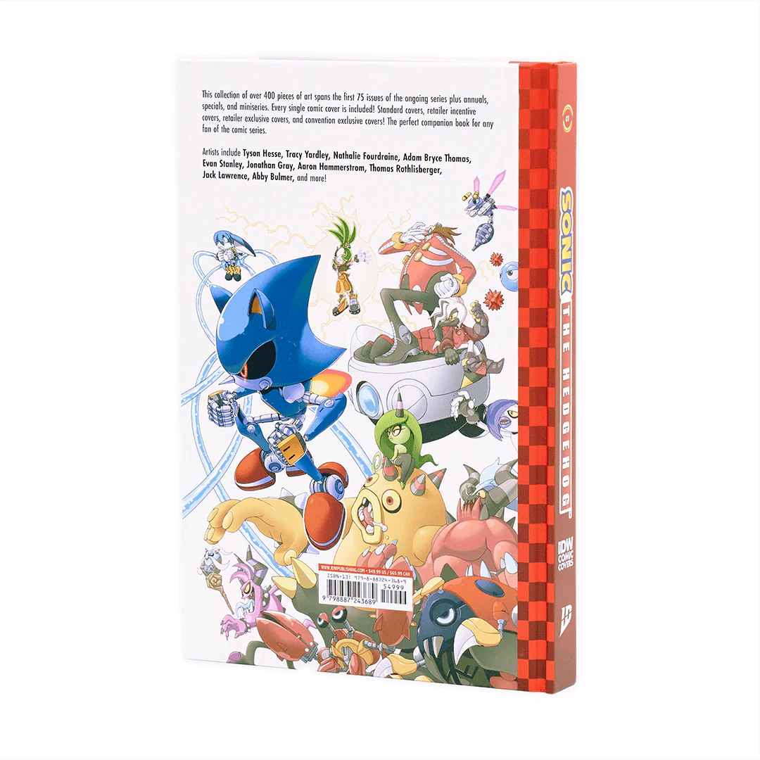 Sonic the Hedgehog: The IDW Comic Covers, Vol. 1 - Image 3