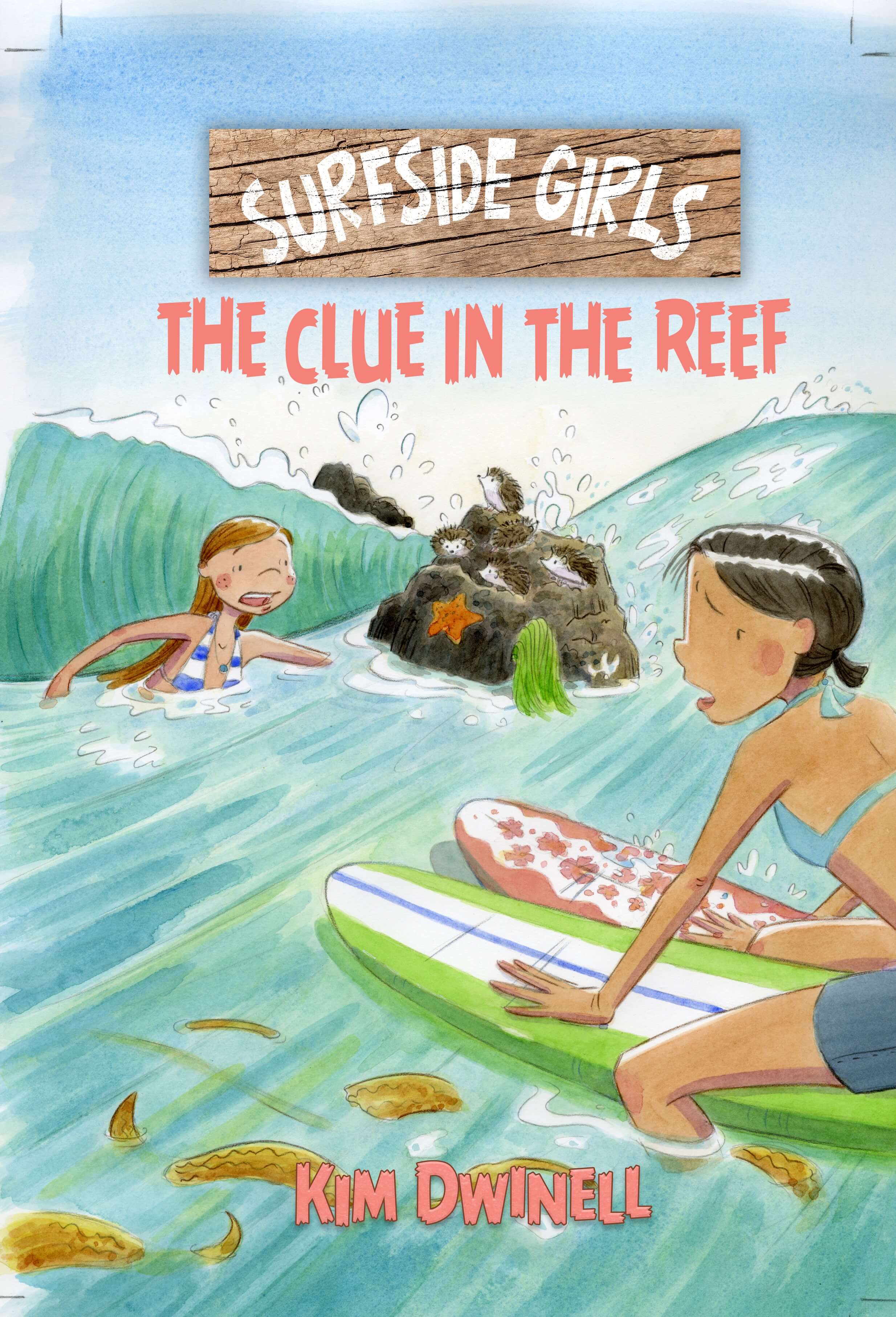 Surfside Girls Book 3: The Clue in the Reef