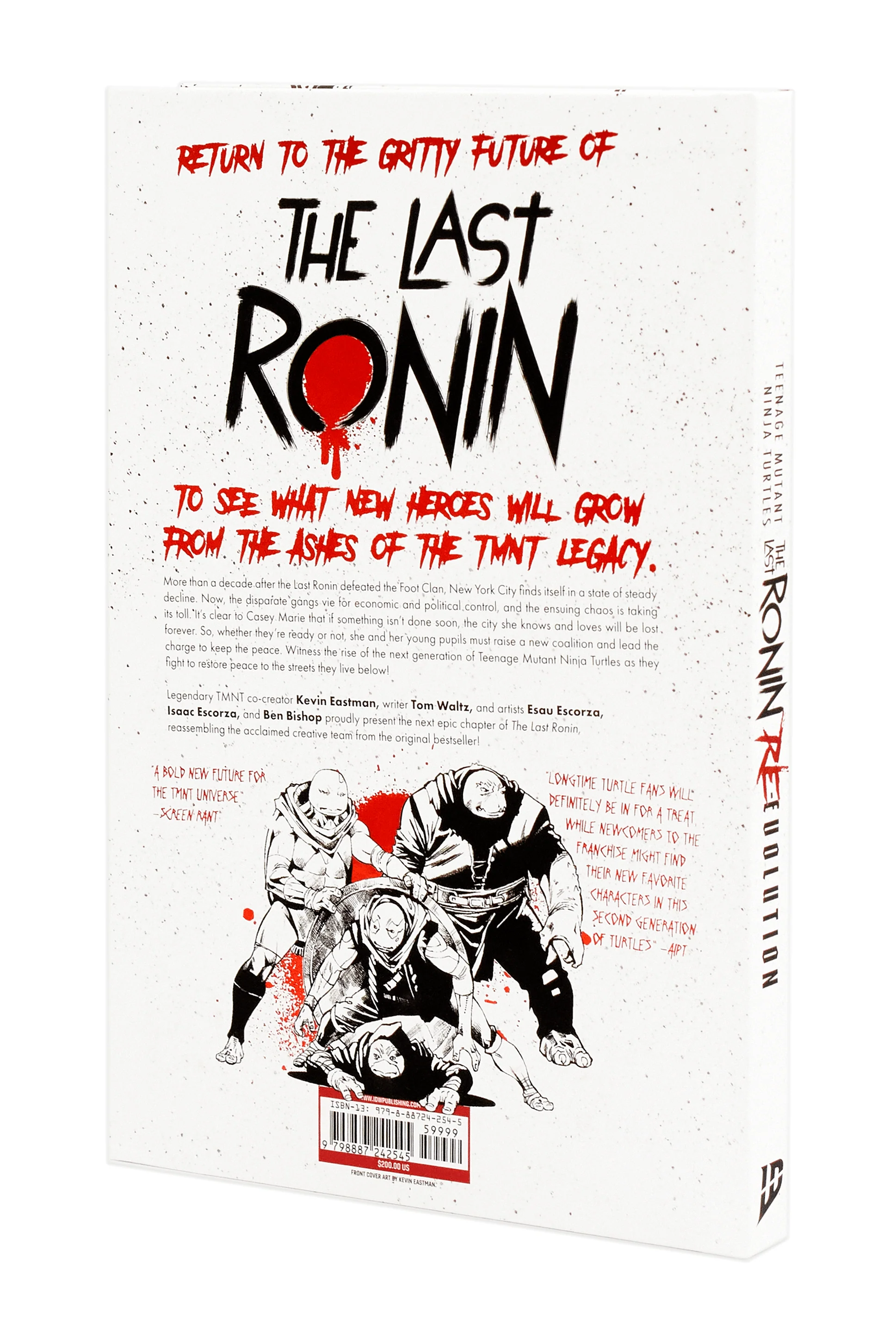 Teenage Mutant Ninja Turtles: The Last Ronin II: Re-Evolution - Signed IDW Hardcover Exclusive - Image 3